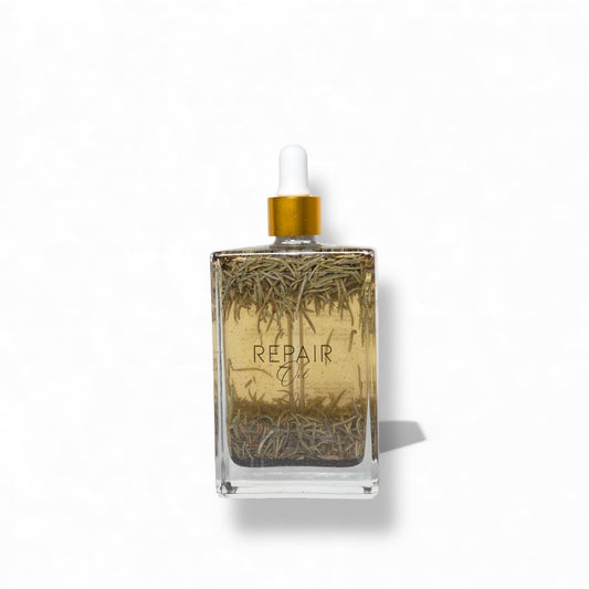 Repair Oil – Romarin, Chébé & Tea Tree huile pousse de cheveux 4 en 1